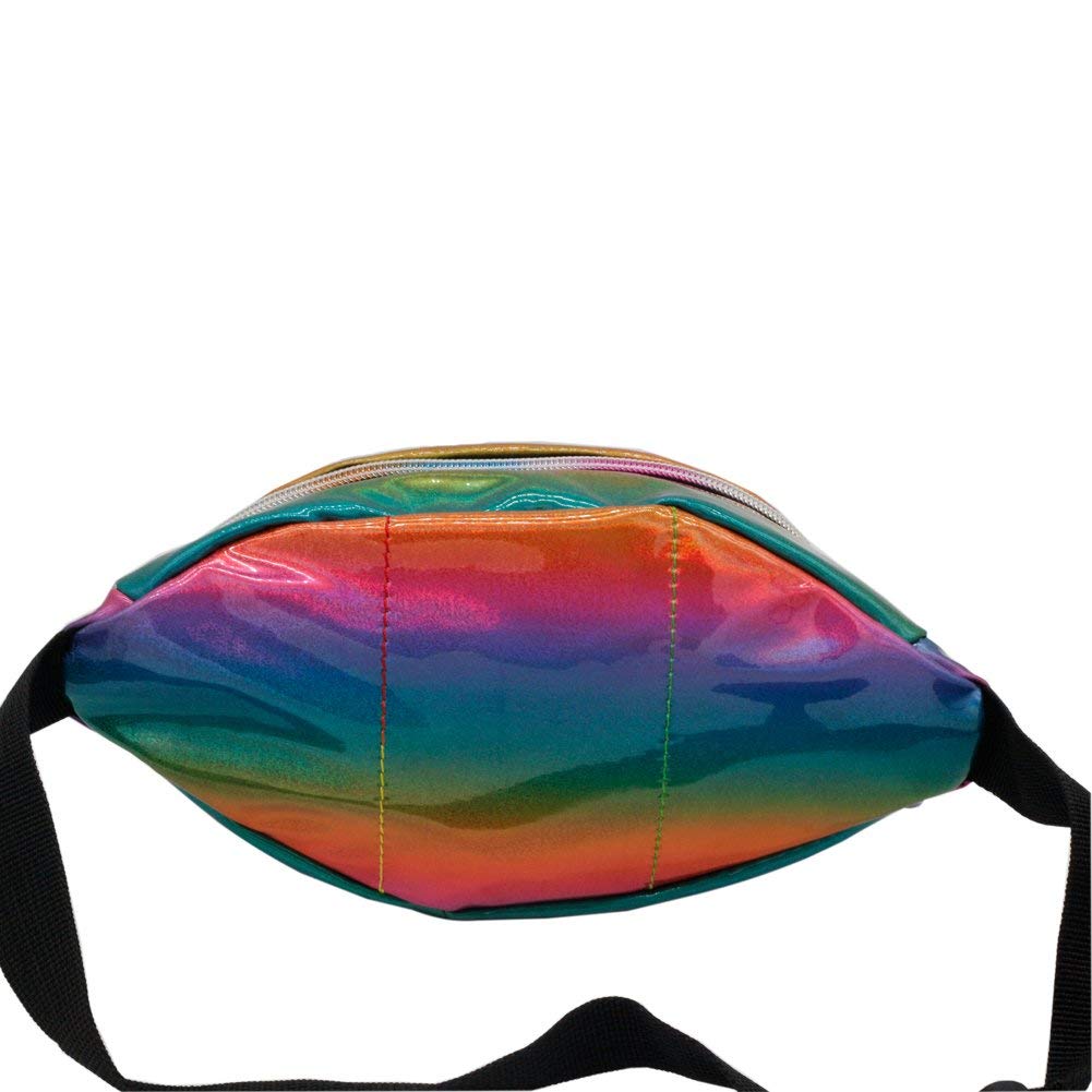 Packs for Women Holographic Waist Bag for Party Traveling Outdoor Sports - ebowsos