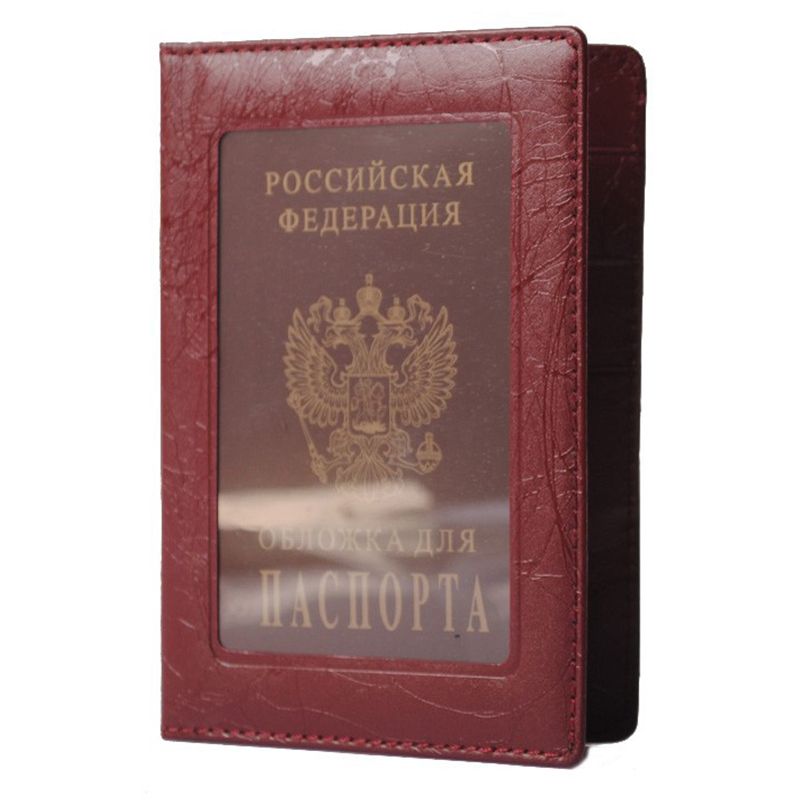 Passport Cover Waterproof The Cover of the Passport Transparent Clear Case For Travel Passport Holder - ebowsos