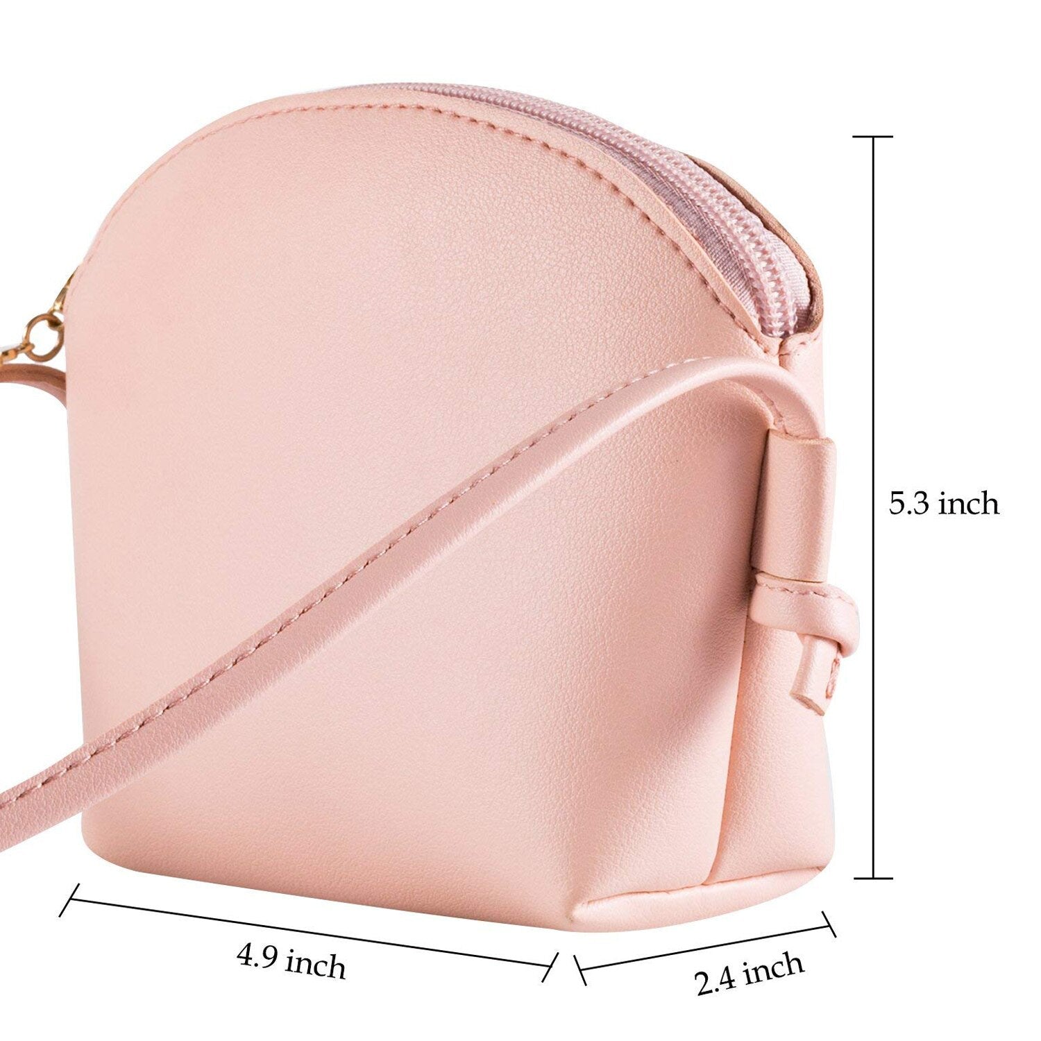 Pink Little Girls Crossbody Purse Cute Cat Shoulder Bag for Girls,Kids,Toddler - ebowsos