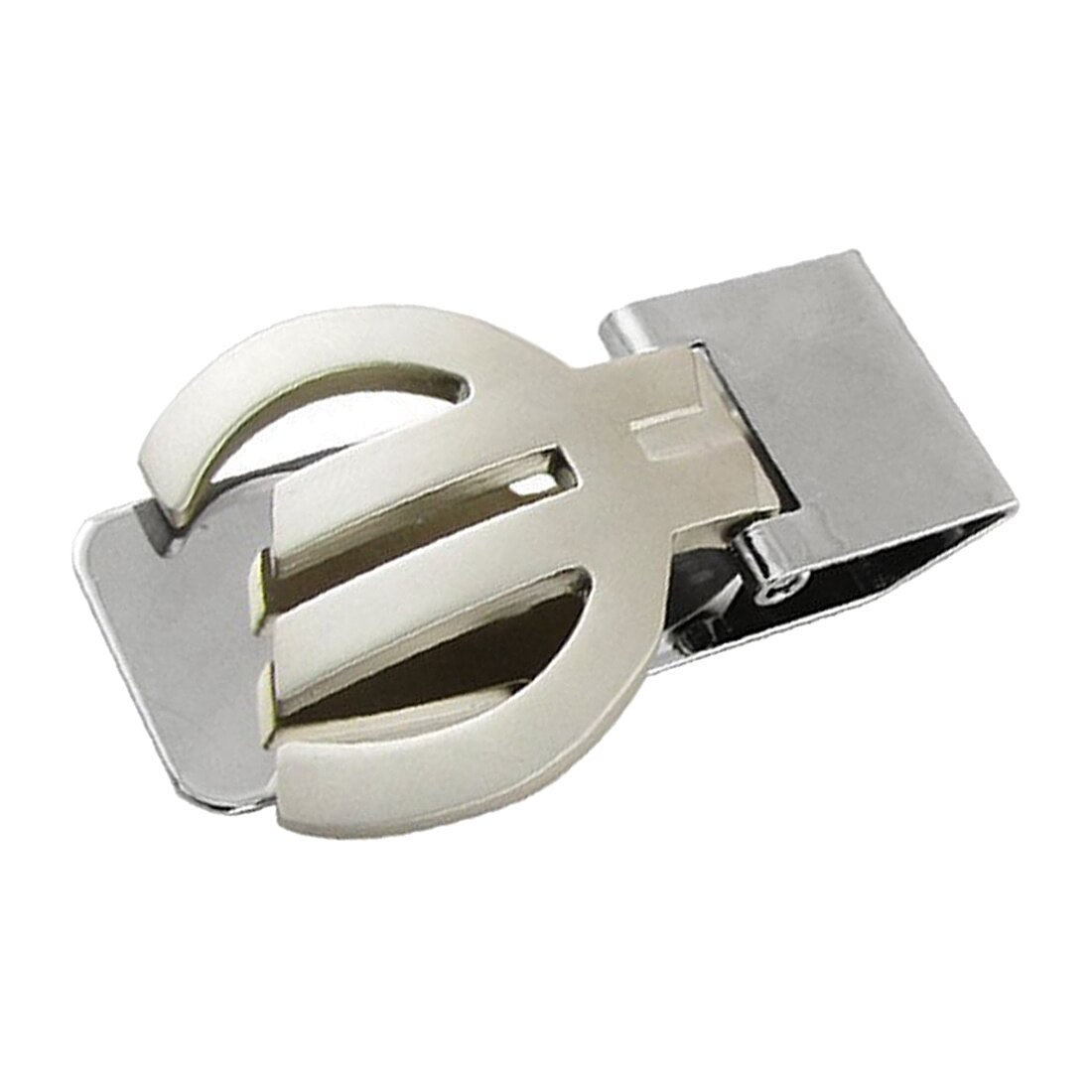 Polished metal folding money cash clip silver money clip money clip - ebowsos