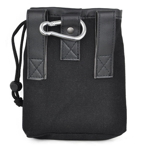 Pop Hot Sale Casual Canvas Waist Bag Multi Pocket Fanny Pack Purse Wallets - black - ebowsos