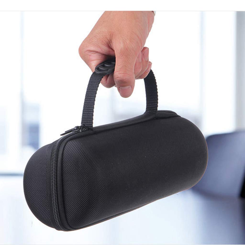 Portable Zipper Protective Travel Storage Bag Case Anti-Shock Cover Pouch With Rubber Handle For Jbl Charge 3 Speaker - ebowsos
