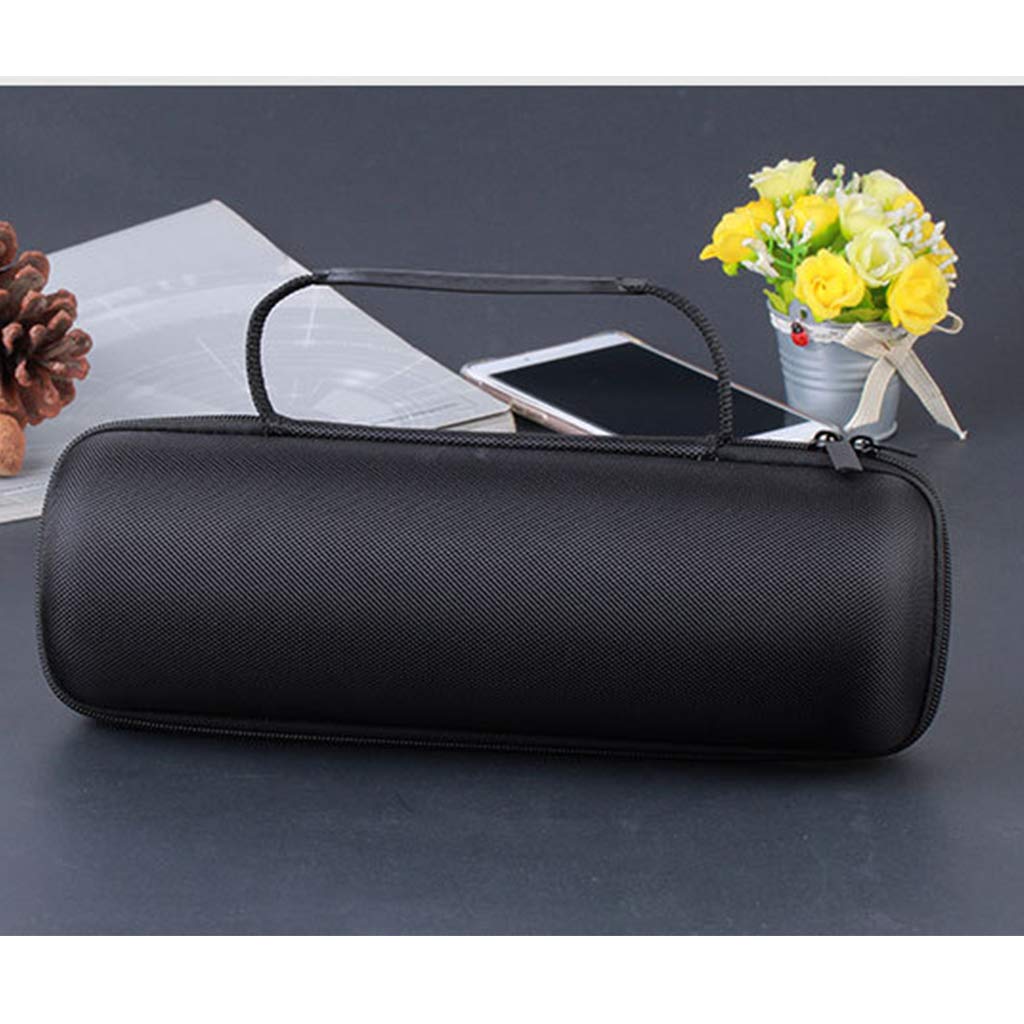 Portable Zipper Protective Travel Storage Bag Case Anti-Shock Cover Pouch With Rubber Handle For Jbl Charge 3 Speaker - ebowsos