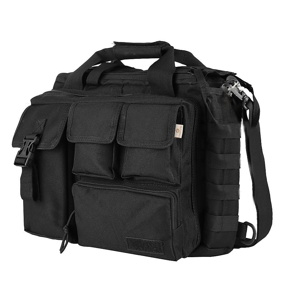 Pro- Multifunction Men Military  Travel BaG Nylon Shoulder Messenger Bag Handbags Briefcase Large Enough for 14" Laptop/Son - ebowsos