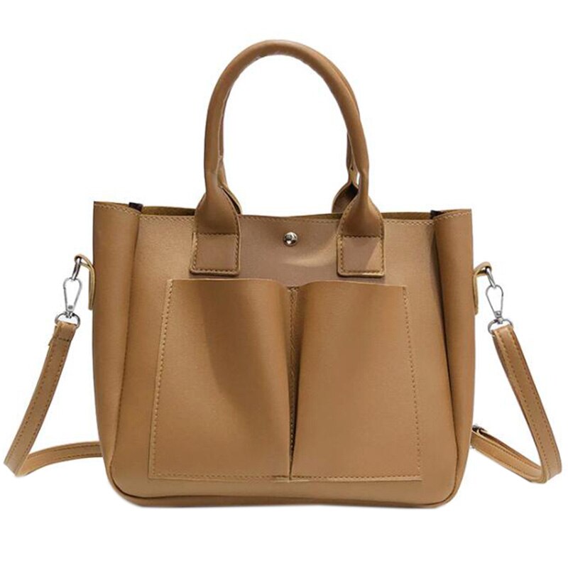 Retro Simple Ladies Messenger Bag Ladies Casual Large Capacity Handbag - ebowsos