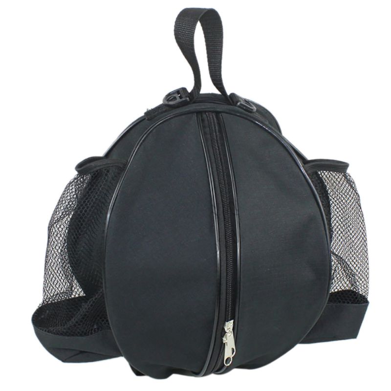 Round Shape Ball Bag Basketball Volleyball Football Backpack Adjustable Shoulder Strap Knapsacks Storage Bags - ebowsos