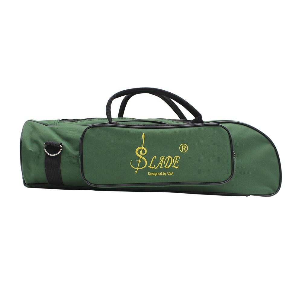 SLADE Professional Trumpet Bag Oxford + Soft Cotton Bag Case Double Zippers Design - ebowsos