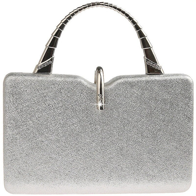Simple Clutch Bag Casual Dinner Bag Fashion Temperament Handbag Mobile Phone Bag Dress Bag - ebowsos
