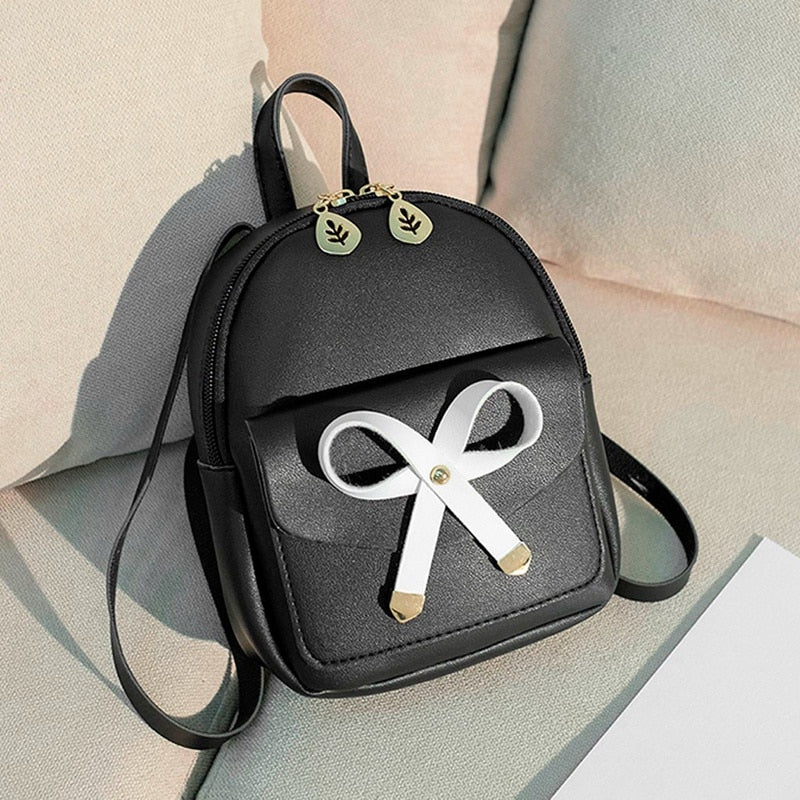 Small Fresh Cute Shoulder Small Backpack Travel Shoulder Diagonal Mobile Phone Bag - ebowsos