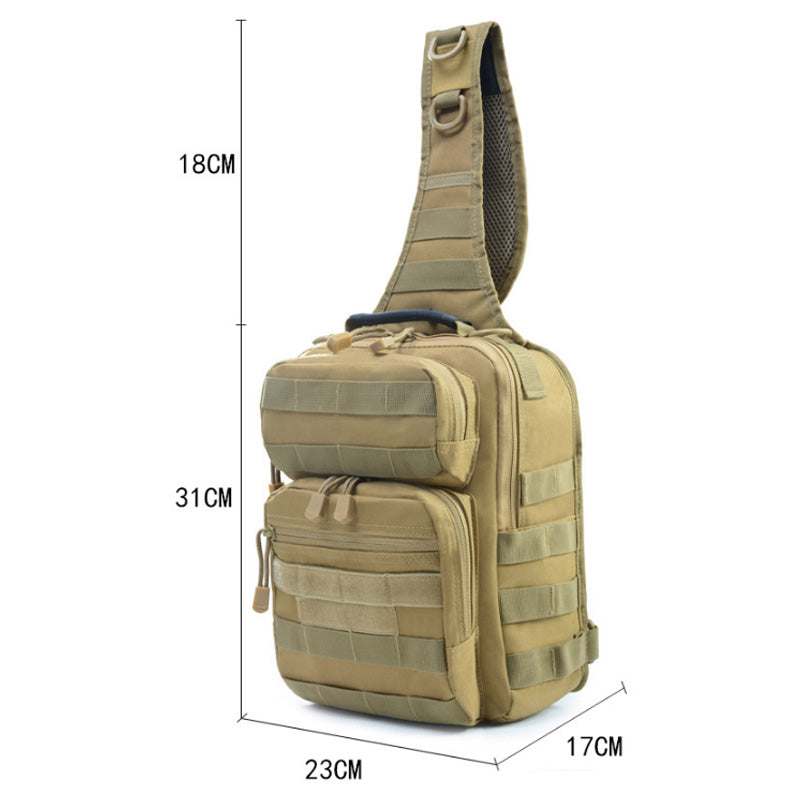 Sport Hunting Men Chest Molle Single Shoulder Bags Nylon Wading Chest Pack Unisex - ebowsos