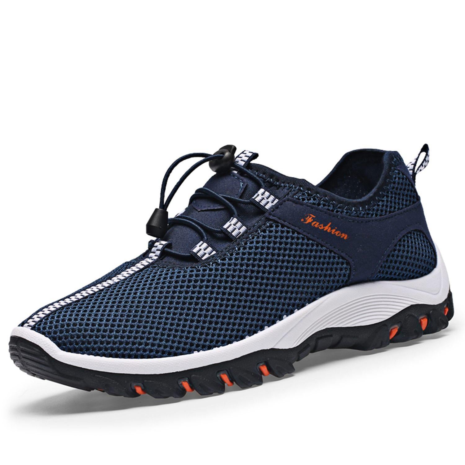 Spring Summer Casual Shoes For Men New Arrival Ventilation Fashion Sneakers Outdoors Tourism Comfortable Breathable Men's - ebowsos