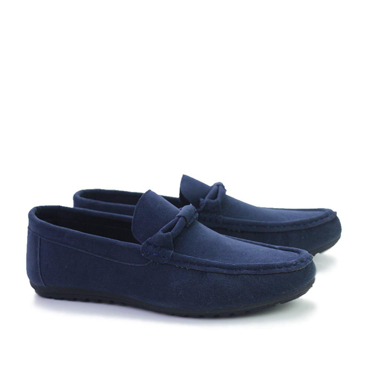 Suede Leather Men Flats 2018 New Soft Men Casual Shoes High Quality Men Loafers Flats Gommino Driving Shoes - ebowsos
