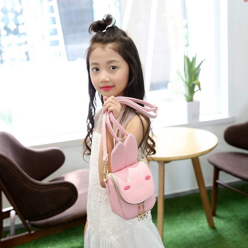 Super Cute Girls Purse Bunny Ear Shoulder Bag Messenger Bag Girls Gifts - ebowsos