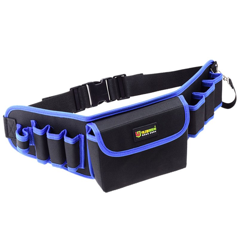 Tool Bag With Cover Tool Belt For Screwdriver Pouch Durable Waist Tool Holder Adjustable Electric Drill Bag - ebowsos