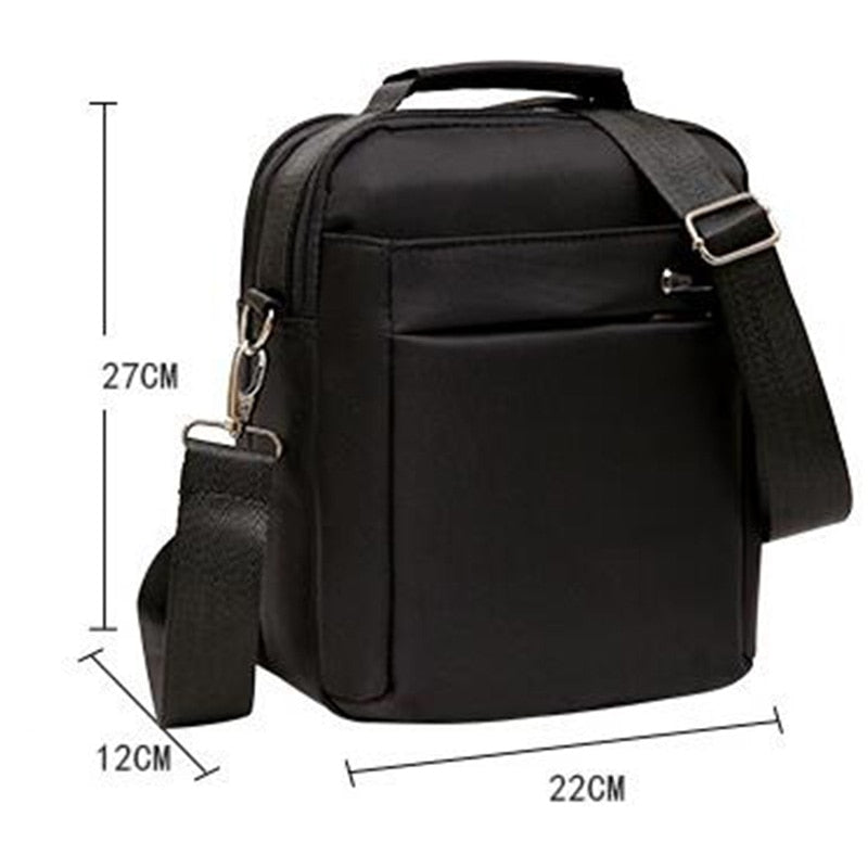 Travel And Leisure Diagonal Cross Bag Oxford Cloth Men'S Bag Europe And The United States Casual Men'S Bag Outdoor Fashio - ebowsos