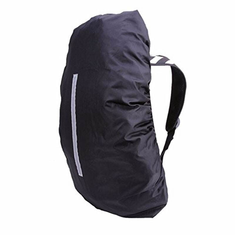 Waterproof Backpack Rain Cover With Reflective Strip for Night Outdoor Hiking Traveling Cycling Running - ebowsos