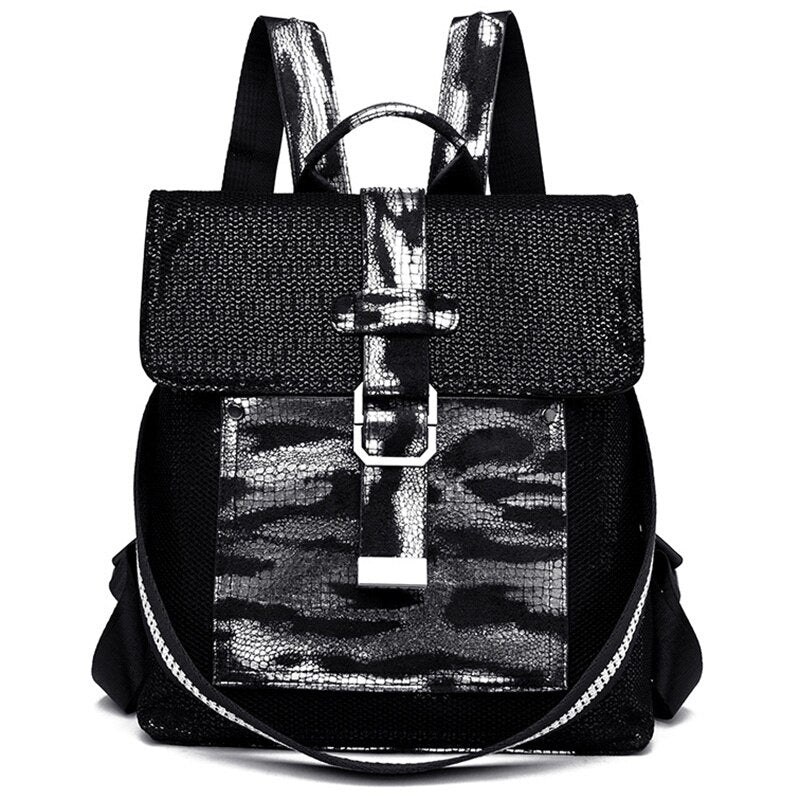 Women Anti Theft School Bags Teenage Girls Soft Waterproof Backpack Portable Female Travel Fashion Daypack Rucksack Bag - ebowsos