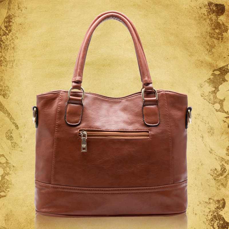 Women Bag Designer Casual Women Leather Handbags Fashion Women'S Shoulder Messenger Bags For Women - ebowsos