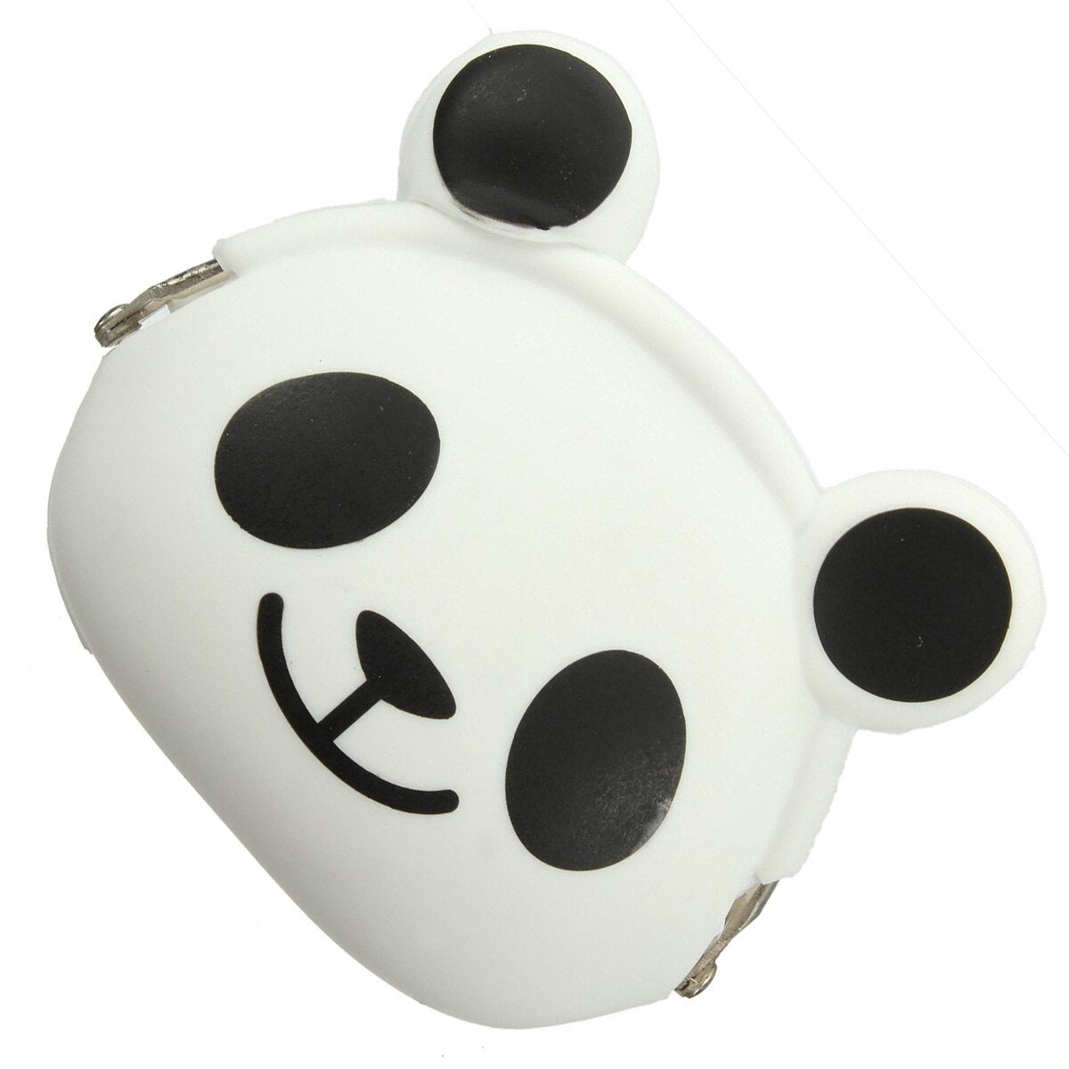 Women Girls Wallet Kawaii Cute Cartoon Animal Silicone Jelly Coin Bag Purse Kids Gift Panda - ebowsos
