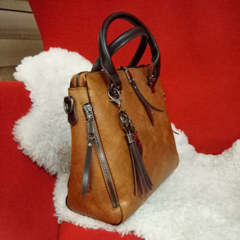 Women Handbags High Quality Printing Women Bags Women PU Leather Shoulder Messenger Bags Sweet Tote Bag - ebowsos