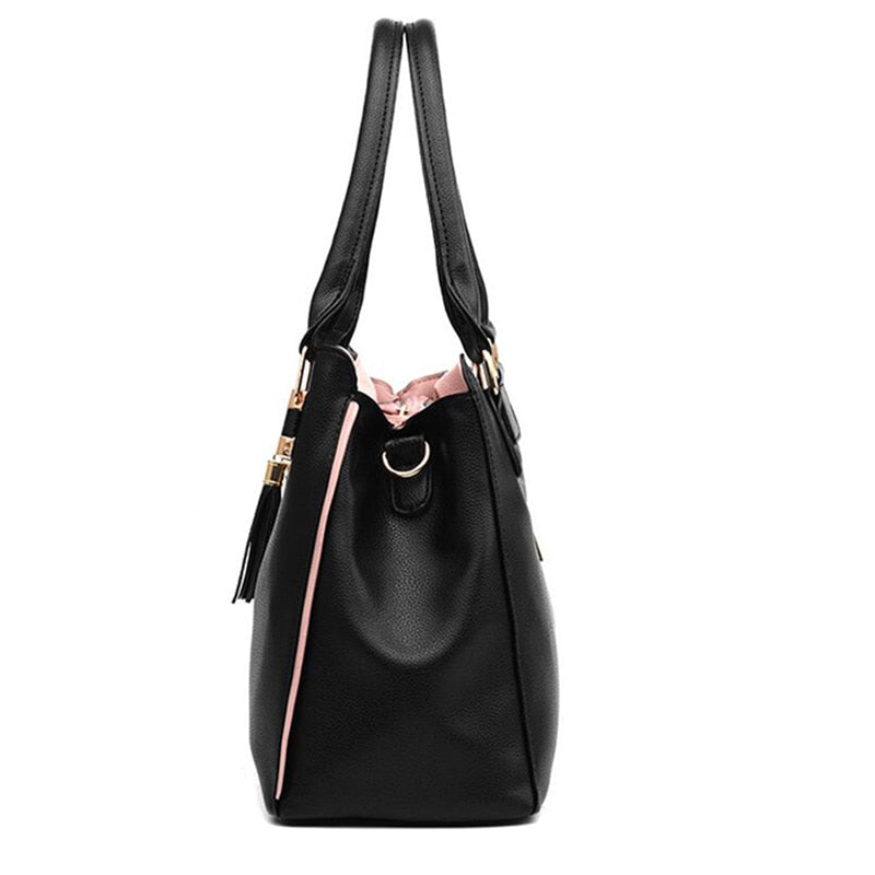 Women Messenger New Female Top-Handle Bag Girls Simple Shoulder Bags Women Handbags For Lady Totes Fashion Party Pack - ebowsos