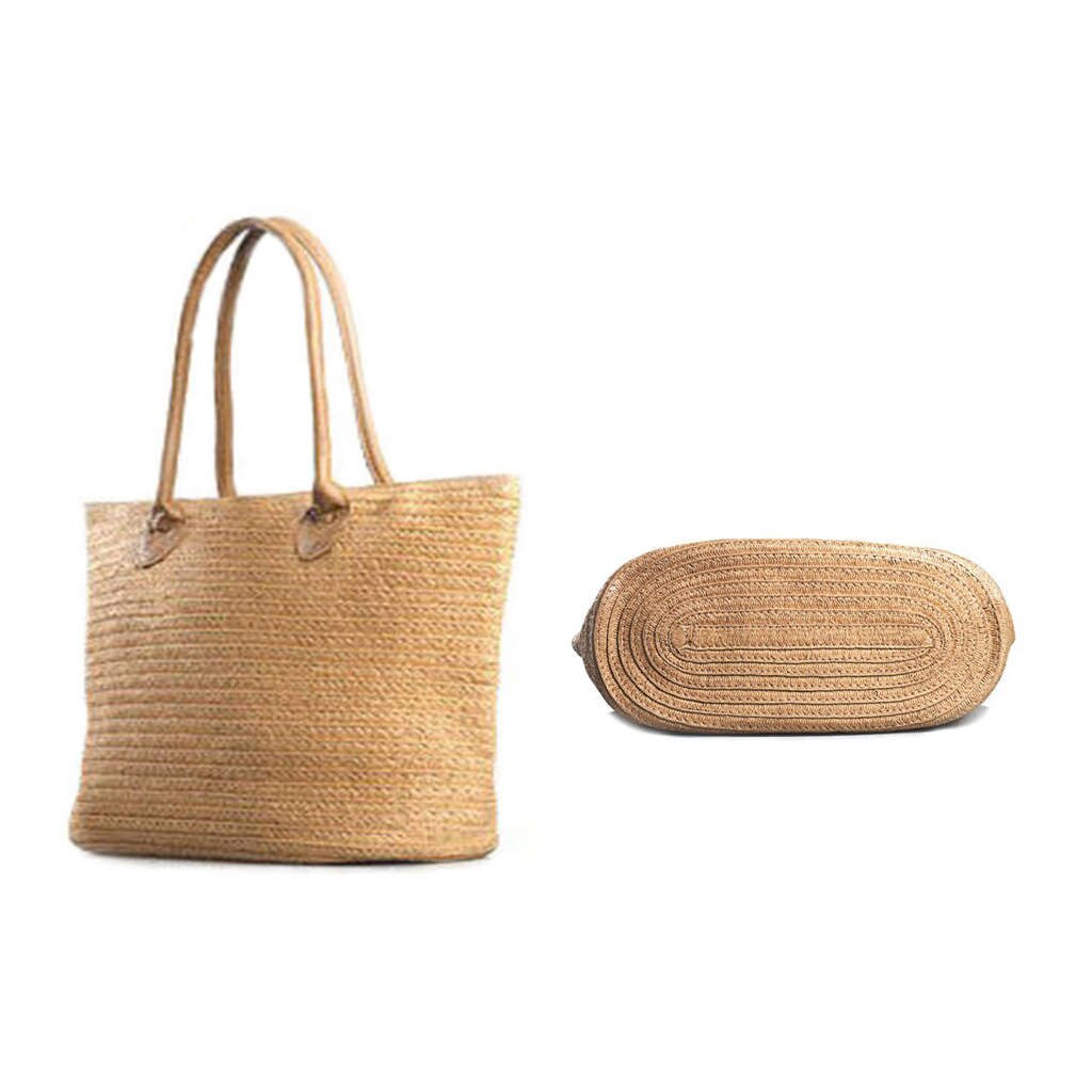 Women Reusable Shopper Bag Organizer Beach Tote Bag Shoulder Or Top-Handle Handbag For Beach Vacation/Baby/Outdoor Activi - ebowsos