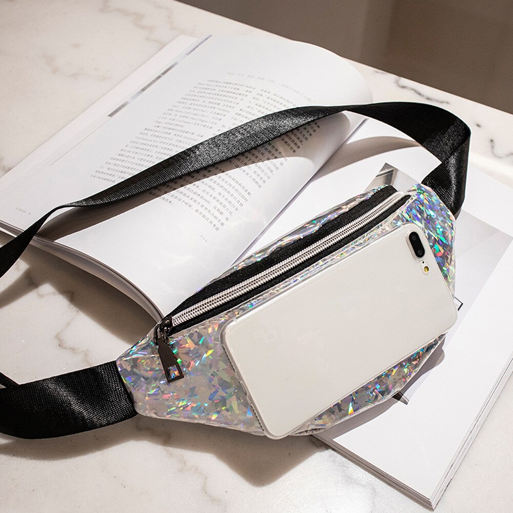 Women's Waist Bag Belt Waterproof Designer Waist Pack shoulder Fanny Pack waist bag for smartphone Chest Bag - ebowsos