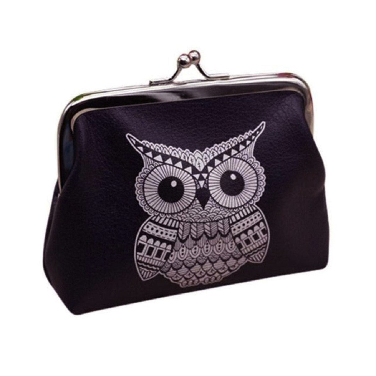 Womens Lady Wallet Bag Coin Purse Clutch Handbag (Owl) - ebowsos