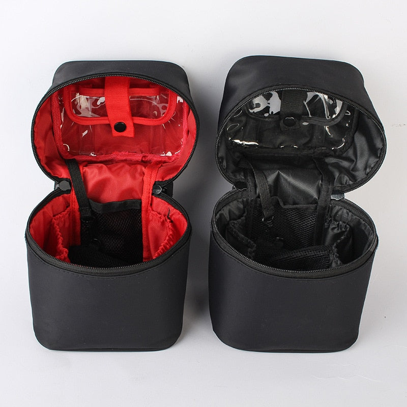 Zipper Man Women Makeup Bag Nylon Cosmetic Bag Beauty Case Make Up Organizer Toiletry Bag Kits Storage Travel Wash Pouch - ebowsos
