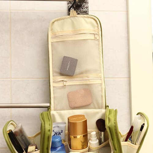 yifan Travel Organizer Toiletry Waterproof Wash Cosmetic Bag Makeup  Case Hanging Grooming - ebowsos