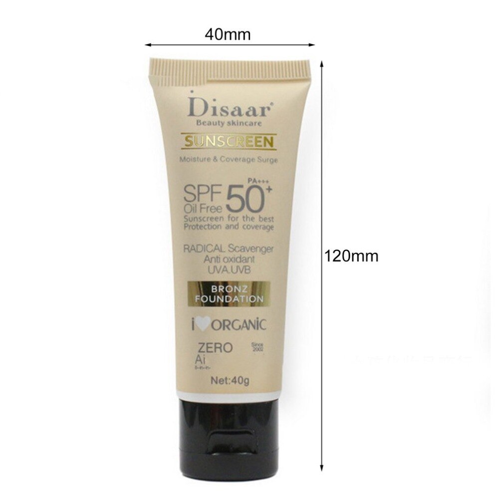 Facial Body Sunscreen Cream Sunblock PA+++ SPF 50+ Beauty Skin Care Protective Coverage Cream Moisturizing Long-lasting - ebowsos