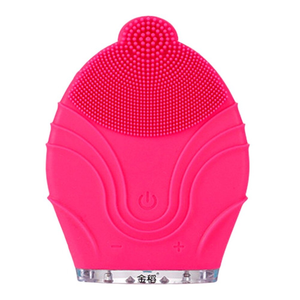 Facial Brush Cleaner Silicone Cleaning Device USB Rechargeable Waterproof Face Massager Face Care Tool Beauty massage Instrument - ebowsos