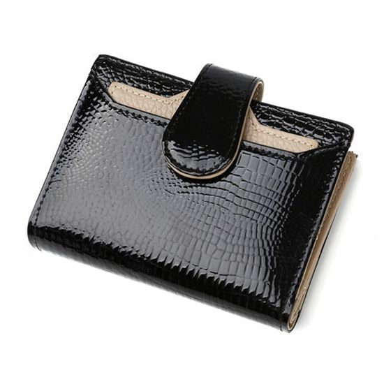 Fashion Leather Women Wallets Short Coin Purse Small Wallet Coin Pocket Card Holder Pocket Wallet for Female - ebowsos