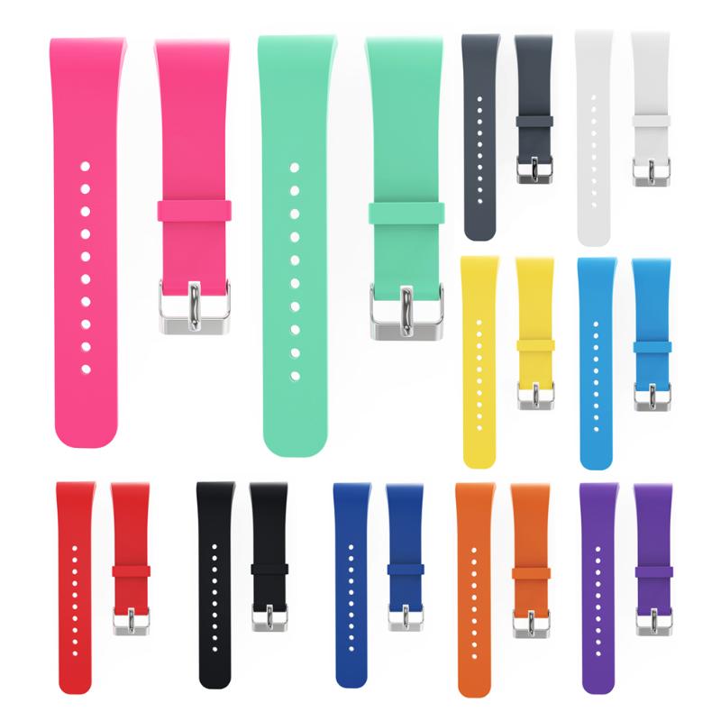 Fashion Watch Bands Luxury Silicone Watch Replacement Band Strap for Samsung Gear Fit 2 SM-R360 Sport Watch Straps - ebowsos