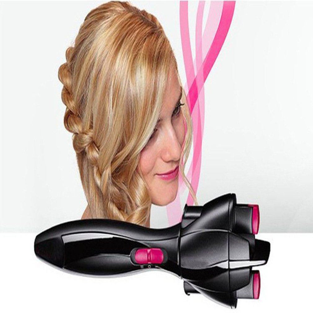 Fast Automatic Shape Braiding Machine Intelligent Electric Twister Twist Braid Curling Hair Artifact - ebowsos