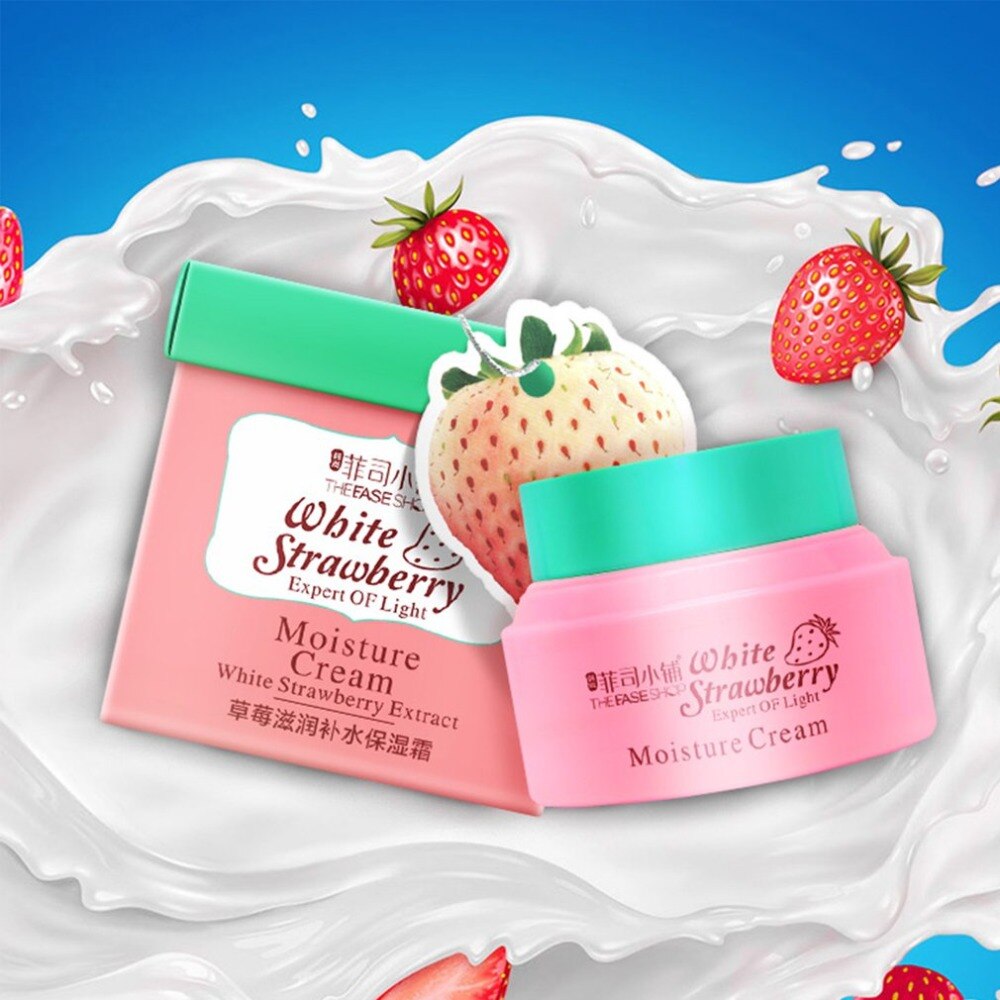 Fei Si Shop strawberry moisturizing cream - ebowsos