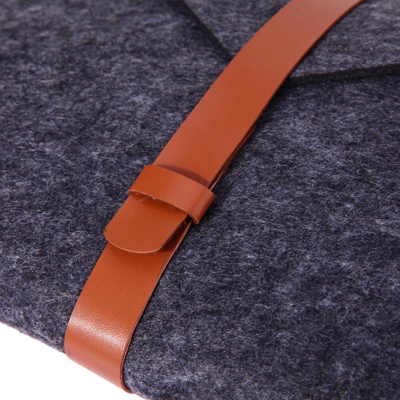 Felt Laptop Inner Bag Notebook Case Soft Protective Sleeve Anti-scratch Cover Pouch for 11" Tablet PC Pads for MacBook - ebowsos