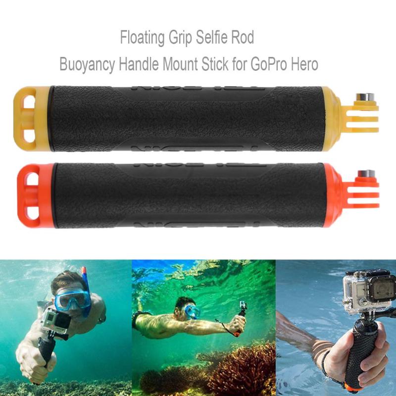 Floating Grip Selfie Rod Buoyancy Camera Handle Mount Stick Action Camera Diving Accessories for GoPro Hero/SJCAM/Yi - ebowsos