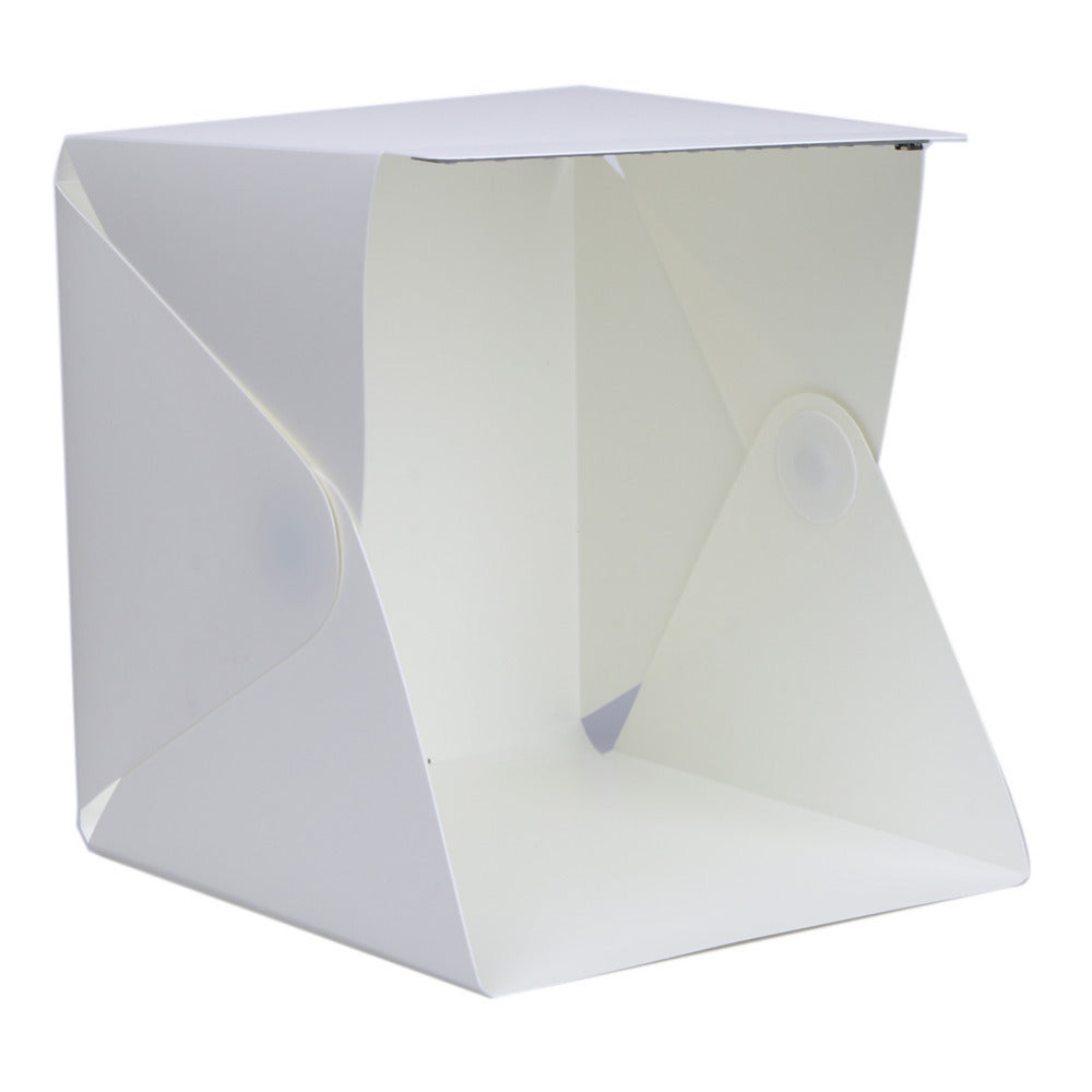 Foldable Studio Box Portable Mini Folding Photo Studio Box Photography Backdrop Softbox USB LED Light Desktop Backgound - ebowsos