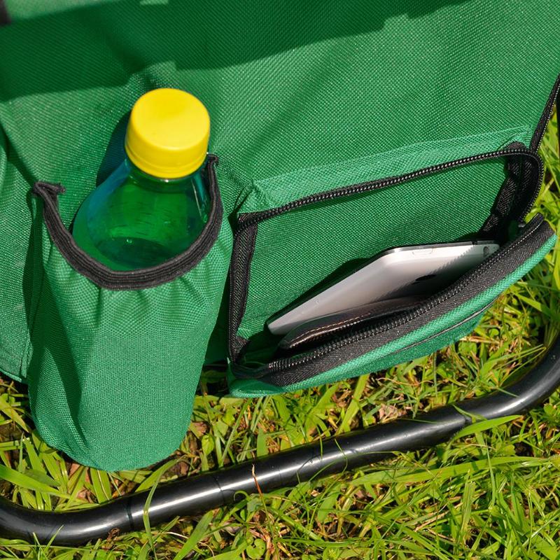 Folding Chair Table Bag Outdoor Camping Fishing Stool Portable Backpack Cooler Insulated Picnic Bag Hiking Seat Table Bag-ebowsos