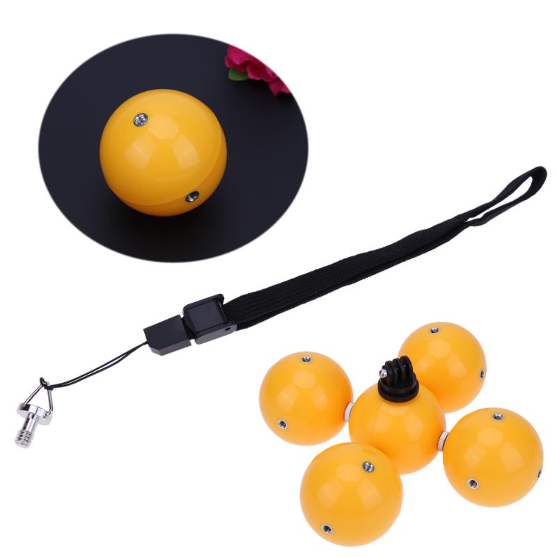 For GoPro Accessories Floating Ball Underwater Diving Bobber Float Ball for Gopro Hero 3 4 5 for Sjcam Sports Action Camera - ebowsos