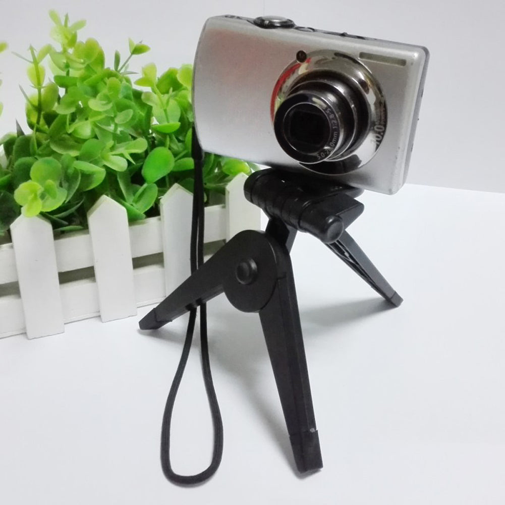 For GoPro Accessories Portable Mini Tripod Rotation Desktop&Handle Stabilizer Folding Tripod Stand for Xiaoyi Camera for GoPro - ebowsos
