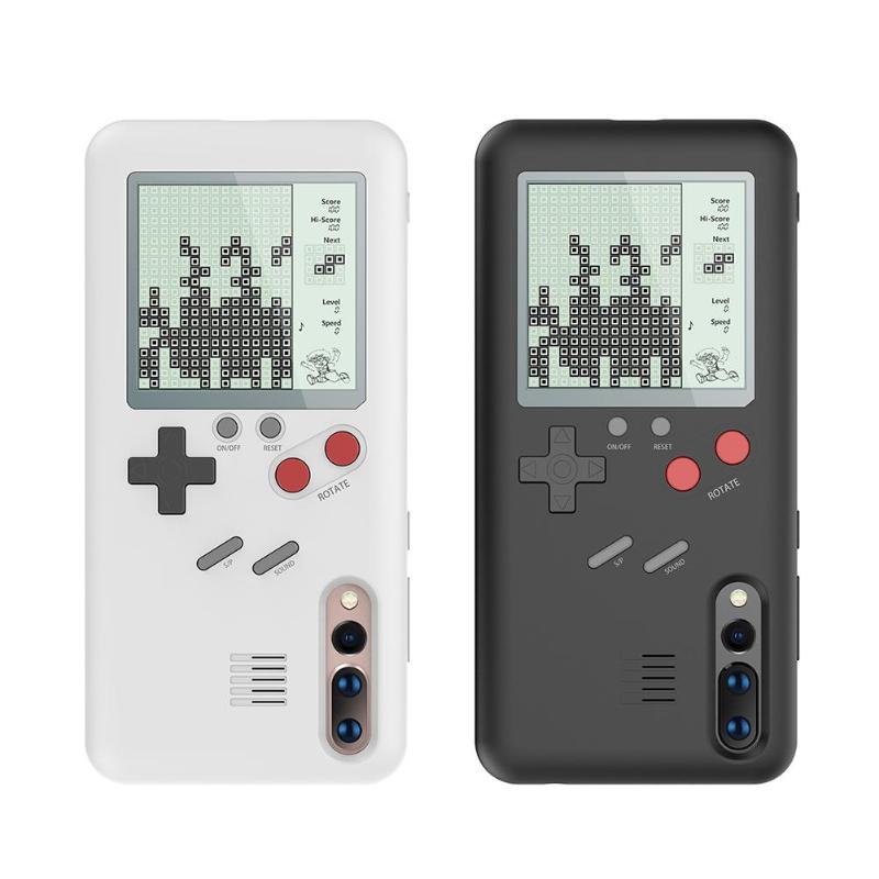 For Ninetendo Tetris Gameboy Phone Case Soft Edge Game Console Protective Back Cover Shell for Huawei P20 Plus High Quality - ebowsos