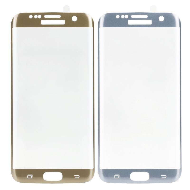 For Samsung S7 Edge Screen Protector Film 3D Curved Full Screen Cover Tempered Glass 9H Arc Edge Film For Samsung Galaxy S7 Edge - ebowsos