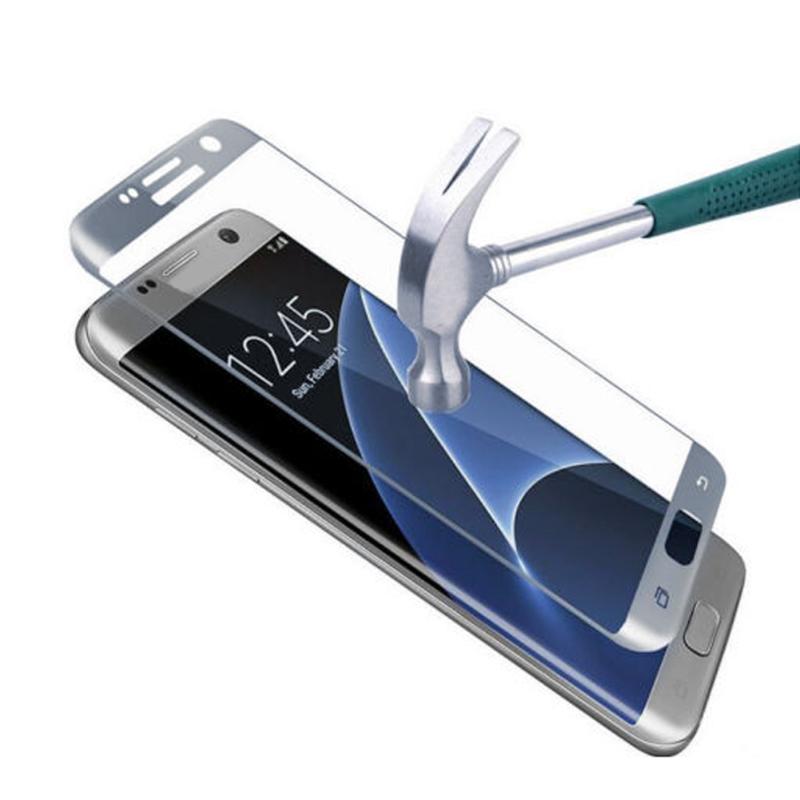 For Samsung S7 Edge Screen Protector Film 3D Curved Full Screen Cover Tempered Glass 9H Arc Edge Film For Samsung Galaxy S7 Edge - ebowsos