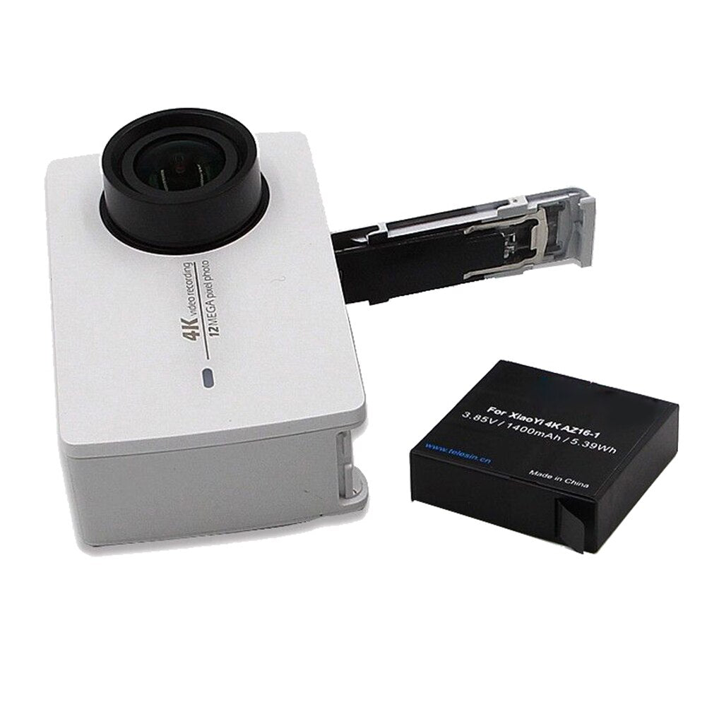 For Sport Action Camera Battery Charger New Dual Charger Dock USB Cable for Xiao Yi 2 AZ16-1 battery Sports Action Camera - ebowsos