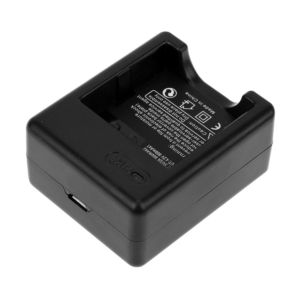For Sport Action Camera Battery Charger New Dual Charger Dock USB Cable for Xiao Yi 2 AZ16-1 battery Sports Action Camera - ebowsos