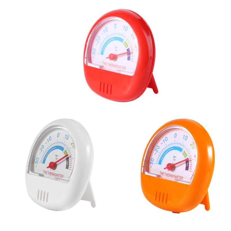 Fridge Thermometer Pointer Dial Refrigerator Freezer Kitchen Room Temperature Meter Tester Household Thermometers Supply - ebowsos