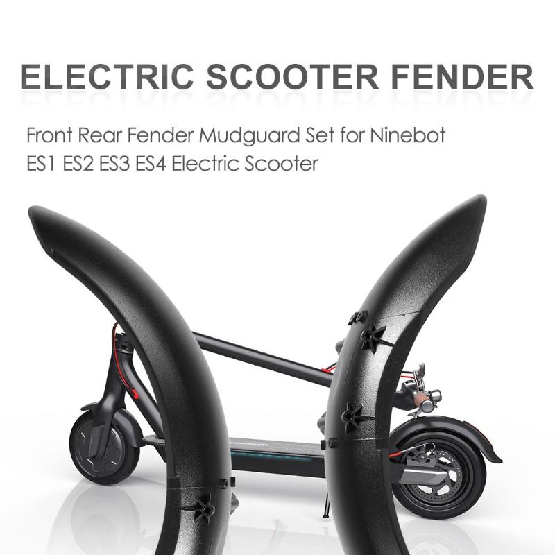 Front Rear Fender Mudguard Set Electric Scooter Tire Tyre Splash Fender for Ninebot ES1 ES2 ES3 ES4 Electric Scooter Accessory-ebowsos