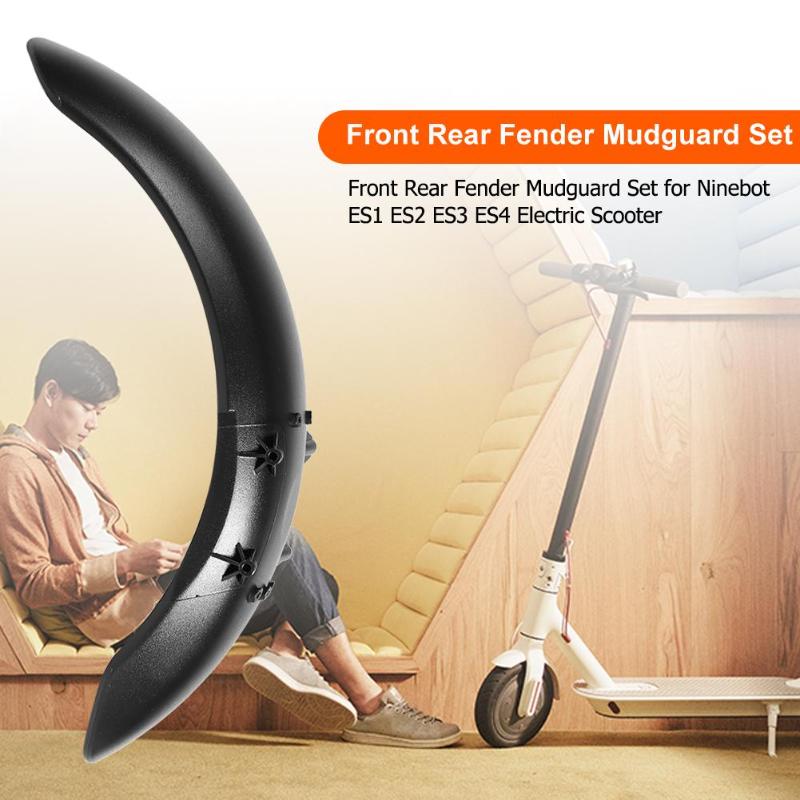 Front Rear Fender Mudguard Set Electric Scooter Tire Tyre Splash Fender for Ninebot ES1 ES2 ES3 ES4 Electric Scooter Accessory-ebowsos